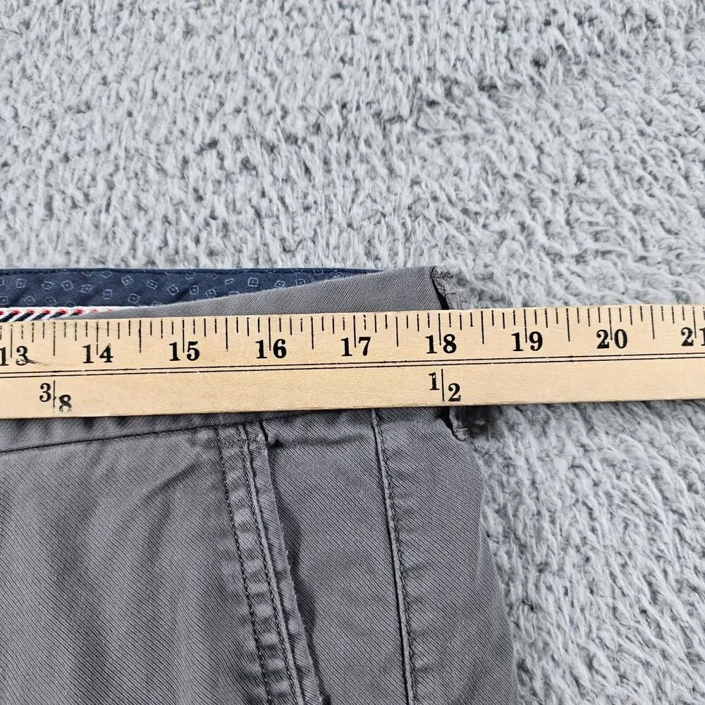 Perk Pants Mens 36x28 Gray 2.0 Chino Slim Straight Stretch Feel Good Golf Twill